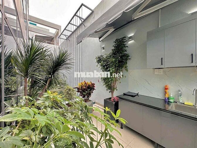 CHDV mảng xanh tách bếp sân thượng riêng full NT phòng siêu rộng