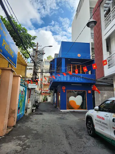 Bán nhà căn góc 2MT hẻm xe hơi 491/7 Nguyễn Đình Chiểu. DT 4m x 10m, 