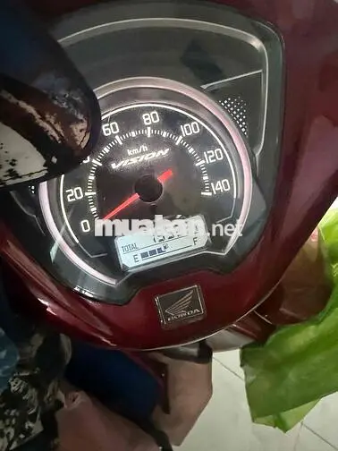 Honda Vision 2022 màu Đỏ 15509 km