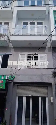 Cho thuê nhà Bùi Văn Ba, Tân Thuận, 4PN, hẻm nhựa 6,5m