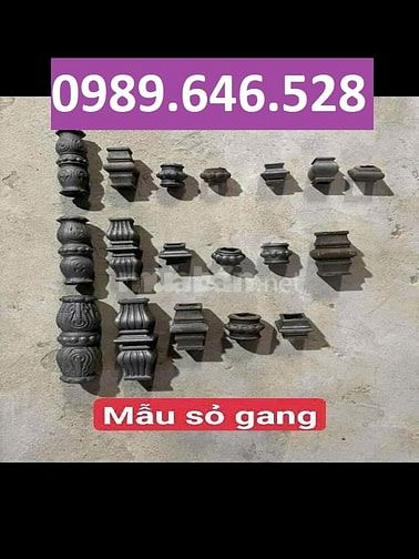 Xỏ gang trang trí cho các sản phẩm sắt mỹ thuật