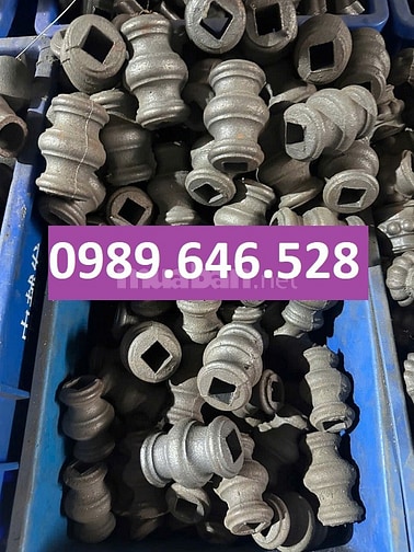 Xỏ gang trang trí cho các sản phẩm sắt mỹ thuật