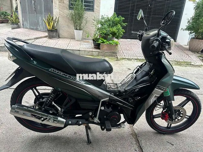 Sirius 50cc 2025 Xanh 2.000 km. bs 85 cavet đầy đủ