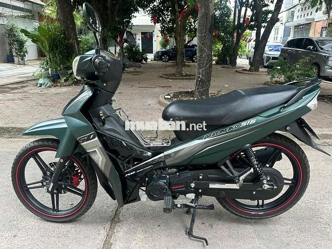Sirius 50cc 2025 Xanh 2.000 km. bs 85 cavet đầy đủ