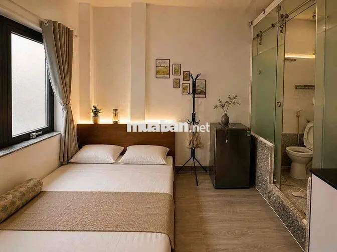 CHO THUÊ PHÒNG CỬA SỔ SÁNG FULL NỘI THẤT PHAN VĂN HÂN GẦN HÀNG XANH