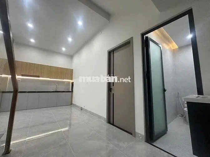 NHÀ PHỐ HIỆN ĐẠI 1T1L SỔ THỔ CƯ FULL NỘI THẤT ĐƯỜNG XE HƠI HỖ TRỢ BANK