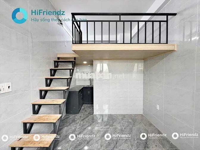 CHO THUÊ DUPLEX BANCON MỚI 100% Ở NGAY CẦU SẮT NGUYỄN THÁI SƠN , GV