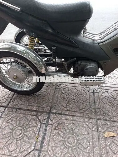 Xe máy 3 bánh Honda Wave S Xám