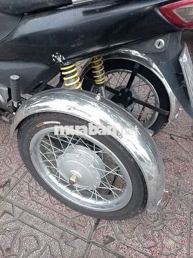 Xe máy 3 bánh Honda Wave S Xám