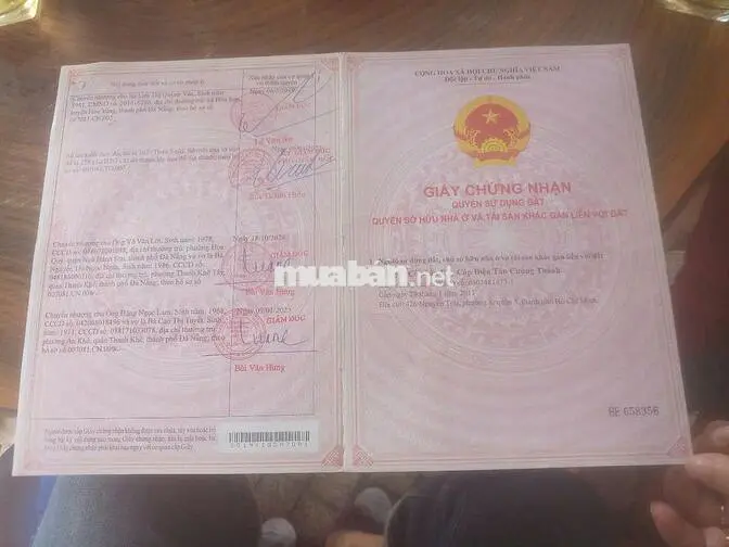 BÁN LÔ ĐẤT MT NGUYỄN MINH CHẤN - GẦN TRƯỜNG ĐH DUY TÂN