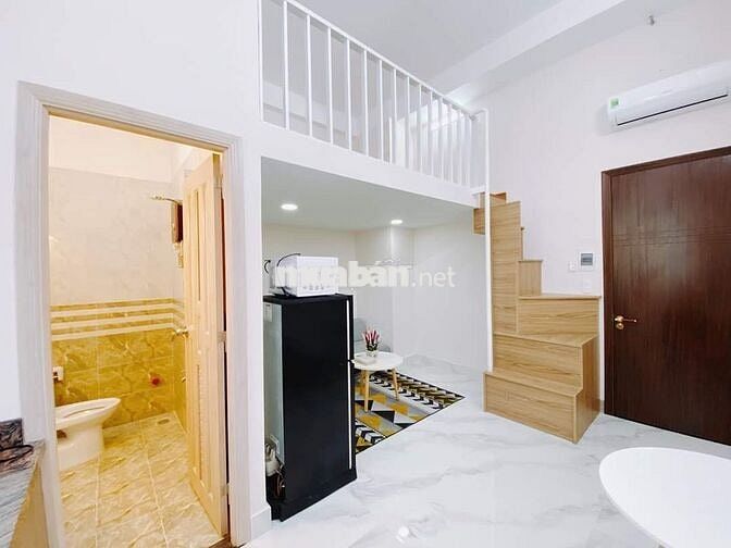 Cho thuê căn hộ duplex - Cửa sổ - Full nội thất ngay Tân Quy
