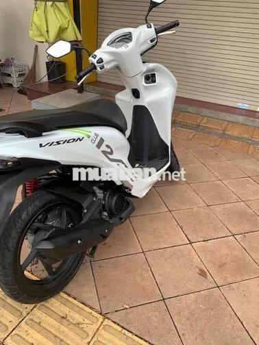 Honda Vision 2022 Trắng Tiết kiệm xăng