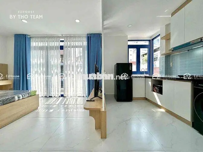 🎀 Căn Hộ 1PN Ban Công 45m2✨Full nội thất cao cấp📍Gần ngã 4 hàng xanh