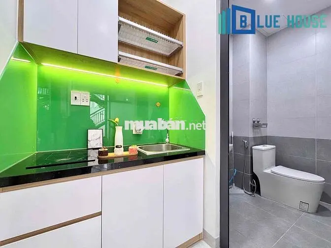 1PN - 45M2 - BAN CÔNG - FULL NỘI THẤT | SÁT VÁCH GO TRƯỜNG TRINH