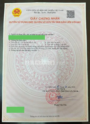 Chính chủ em bán nhà sau căn mặt đường Chợ Hàng đây các bác!
