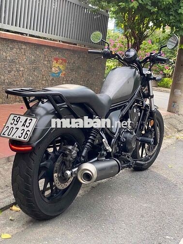 Honda Rebel 500 2024 Đen