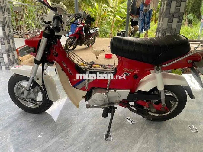 Honda Chaly Vietthai Số sàn Đỏ Trắng