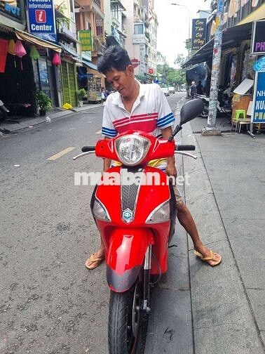 Piaggio Liberty 125cc Đỏ Nhập khẩu
