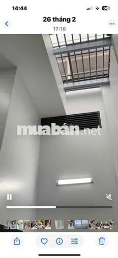 Chính chủ bán nhà hẻm 861, hẻm thẳng, gần Đền Đức Quan Thánh