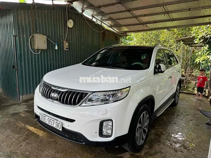 Kia Sorento 2017 Full option Trắng 14 vạn km