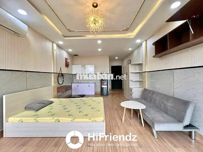 CHO THUÊ CĂN HỘ 40m2 BANCON FULL NỘI THẤT NGAY BẾN XE QUẬN 8