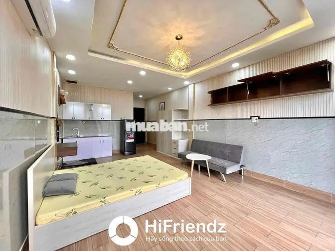 CHO THUÊ CĂN HỘ 40m2 BANCON FULL NỘI THẤT NGAY BẾN XE QUẬN 8