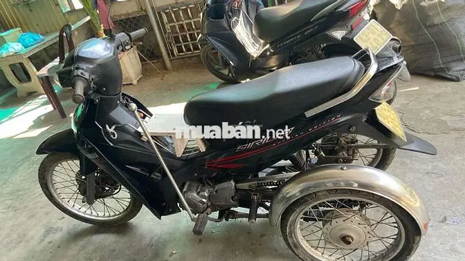 Yamaha Sirius 3 bánh Đen Nhật