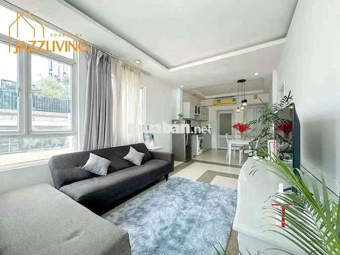 Cho Thuê Căn Hộ 2PN 55m2, Full nội thất, đường Hai Bà Trưng Quận 1