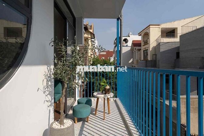 căn hộ ban công gần chợ tân hương - vườn lài, nhà mới 100%