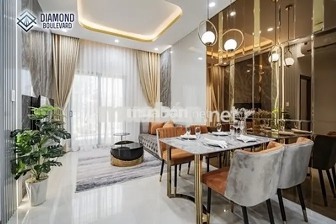 CHO THUÊ CĂN HỘ MẶT TIỀN QUỐC LỘ 13 2PN TẦNG CAO THOÁNG MÁT