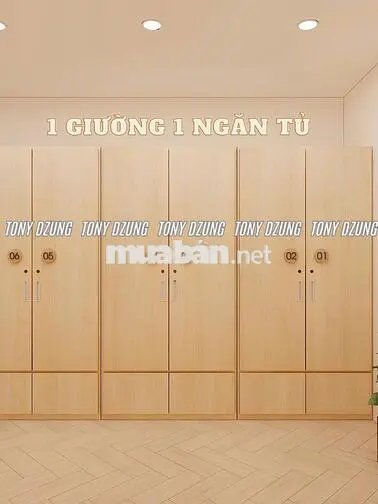 SLEEPBOX NGAY VINCOM PHAN VĂN TRỊ, BAO CHI PHÍ, P.6 người, WC TRONG