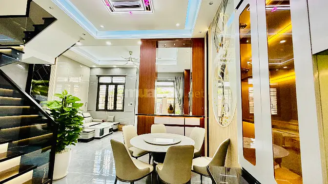 Bán biệt thự mini 6x21 đẹp xinh ngay Đặng Thúc Vịnh Hóc Môn