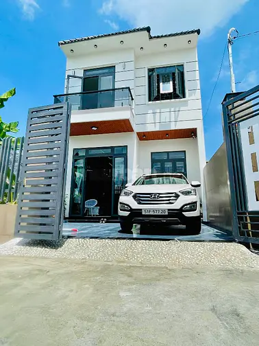 Bán biệt thự mini 6x21 đẹp xinh ngay Đặng Thúc Vịnh Hóc Môn