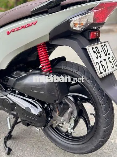 Honda Vision 2016 Xanh xi măng BSTP nguyên zin