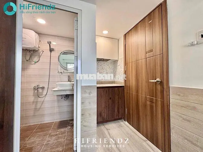PHÒNG GÁC SIÊU XINH CÁCH UEH B 3km có thang máy, hầm xe - FULL NT