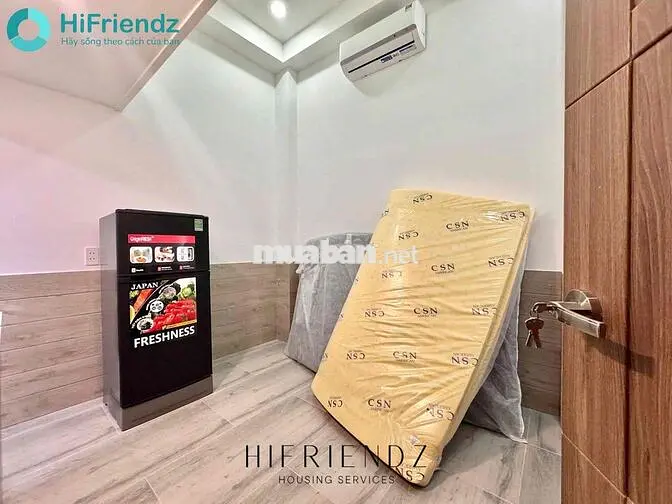 PHÒNG GÁC SIÊU XINH CÁCH UEH B 3km có thang máy, hầm xe - FULL NT