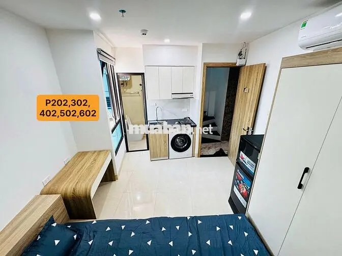 Chính Chủ STUDIO MỚI 100% VÕNG THỊ – BAN CÔNG RIÊNG – MÁY GIẶT RIÊNG