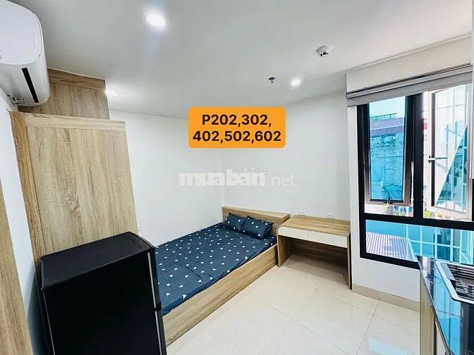 Chính Chủ STUDIO MỚI 100% VÕNG THỊ – BAN CÔNG RIÊNG – MÁY GIẶT RIÊNG