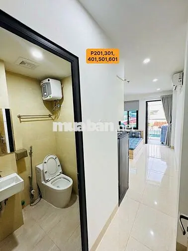 Chính Chủ STUDIO MỚI 100% VÕNG THỊ – BAN CÔNG RIÊNG – MÁY GIẶT RIÊNG