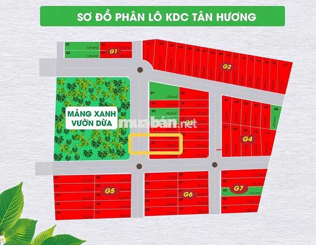 Đất nền 100% thổ cư mặt tiền nhựa 7m giá chỉ 7 đồng