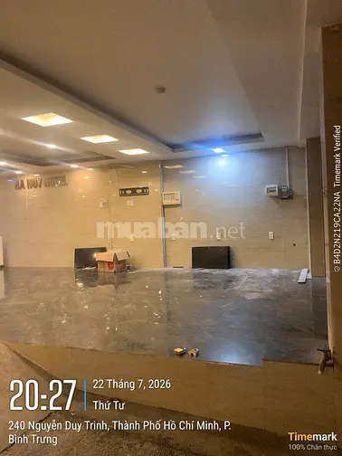 Chủ định cư cho thuê khách sạn mặt tiền đường Nguyễn Tuyển ngang 9m bề