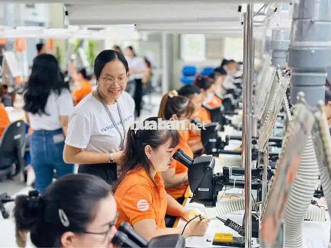 🛑CTY SONION TUYỂN NAM NỮ, LÀM NGỒI CÓ XE ĐƯA ĐÓN