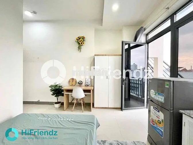 CHO THUÊ STUDIO ĐẦY ĐỦ NỘI THẤT BANCOL THOÁNG - THANG MÁY NGAY AEON BT