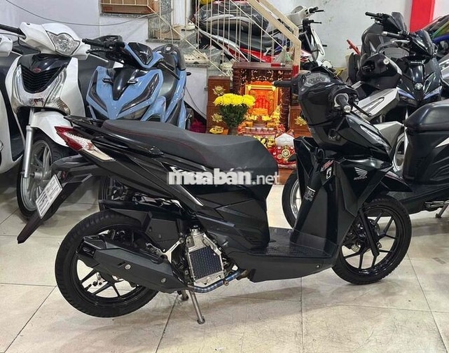 Vario 125 2022 Đen Bóng Sport Xuống Áo Mẫu Cũ