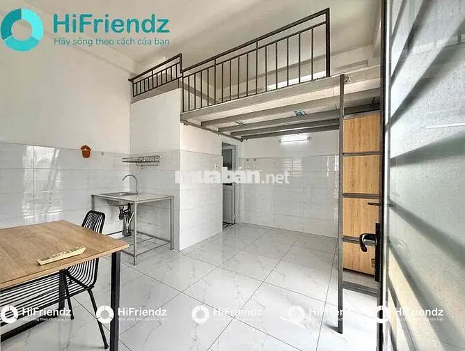 CHO THUÊ PHÒNG GÁC CAO CÓ BANCOL ĐẦY ĐỦ NỘI THẤT THUẬN TIỆN QUA AEON.