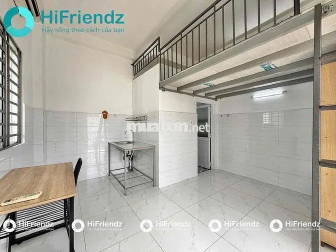 CHO THUÊ PHÒNG GÁC CAO CÓ BANCOL ĐẦY ĐỦ NỘI THẤT THUẬN TIỆN QUA AEON.
