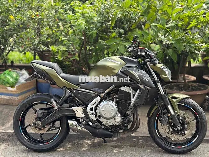 Kawasaki Z650 2017 Xanh rêu 27.000km zin đẹp 9 chủ
