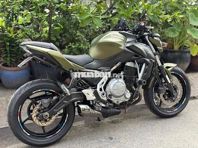 Kawasaki Z650 2017 Xanh rêu 27.000km zin đẹp 9 chủ