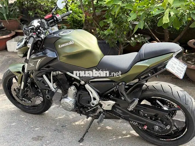 Kawasaki Z650 2017 Xanh rêu 27.000km zin đẹp 9 chủ