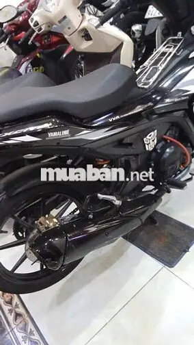 Yamaha Exciter 155 Côn tay Đen trắng